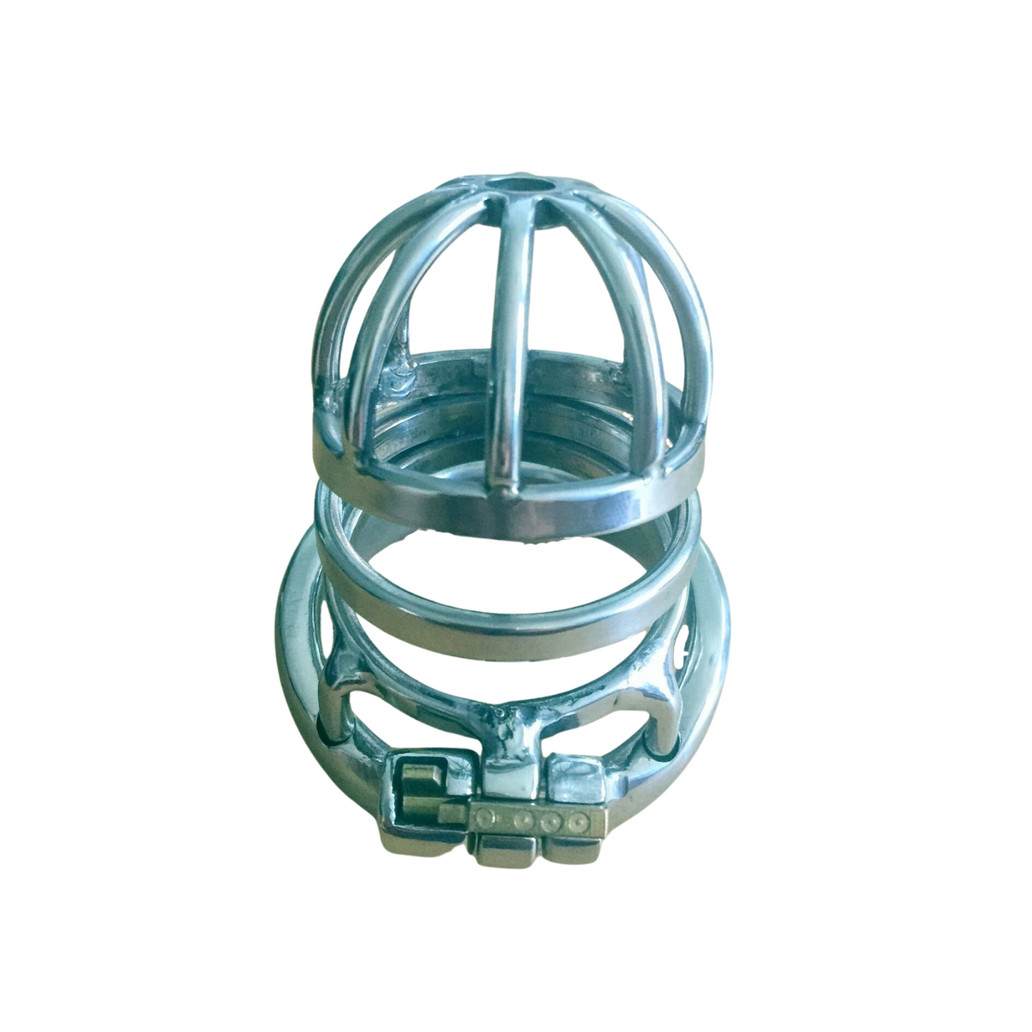The Horny Company - Black Dragon Metal Chastity Lock Cock Cage 4-5 cm