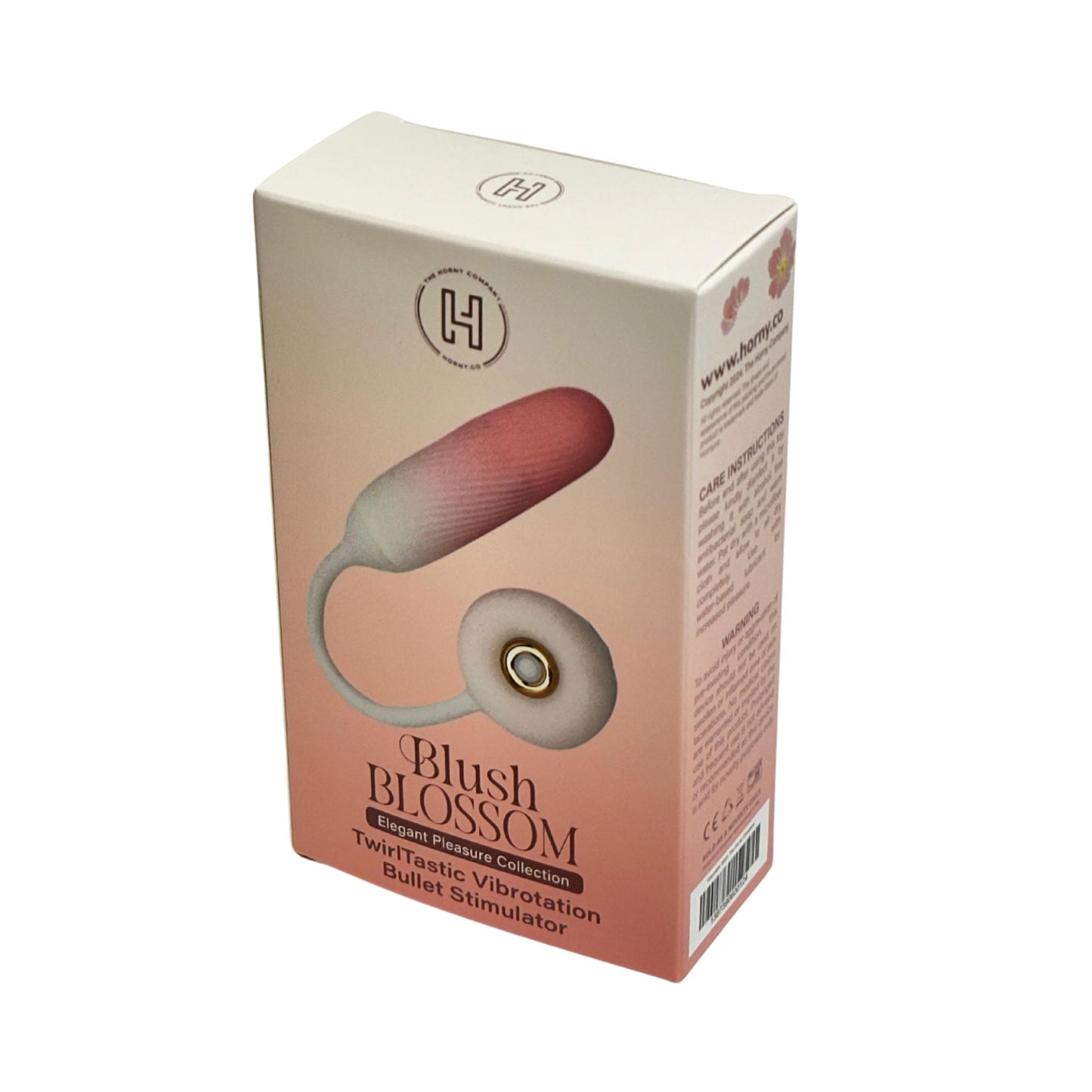 Blush Blossom Collection - Twirltastic Vibrotation Bullet Stimulator