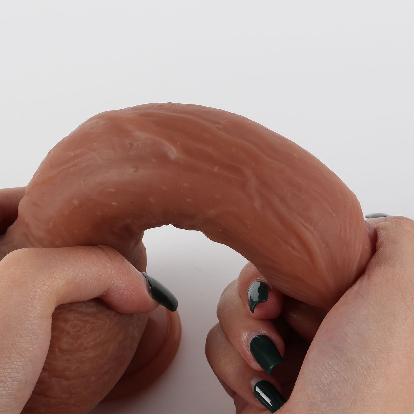 Damn Realistic Cock - 6.5-inch Dual Density Silicone Dildo