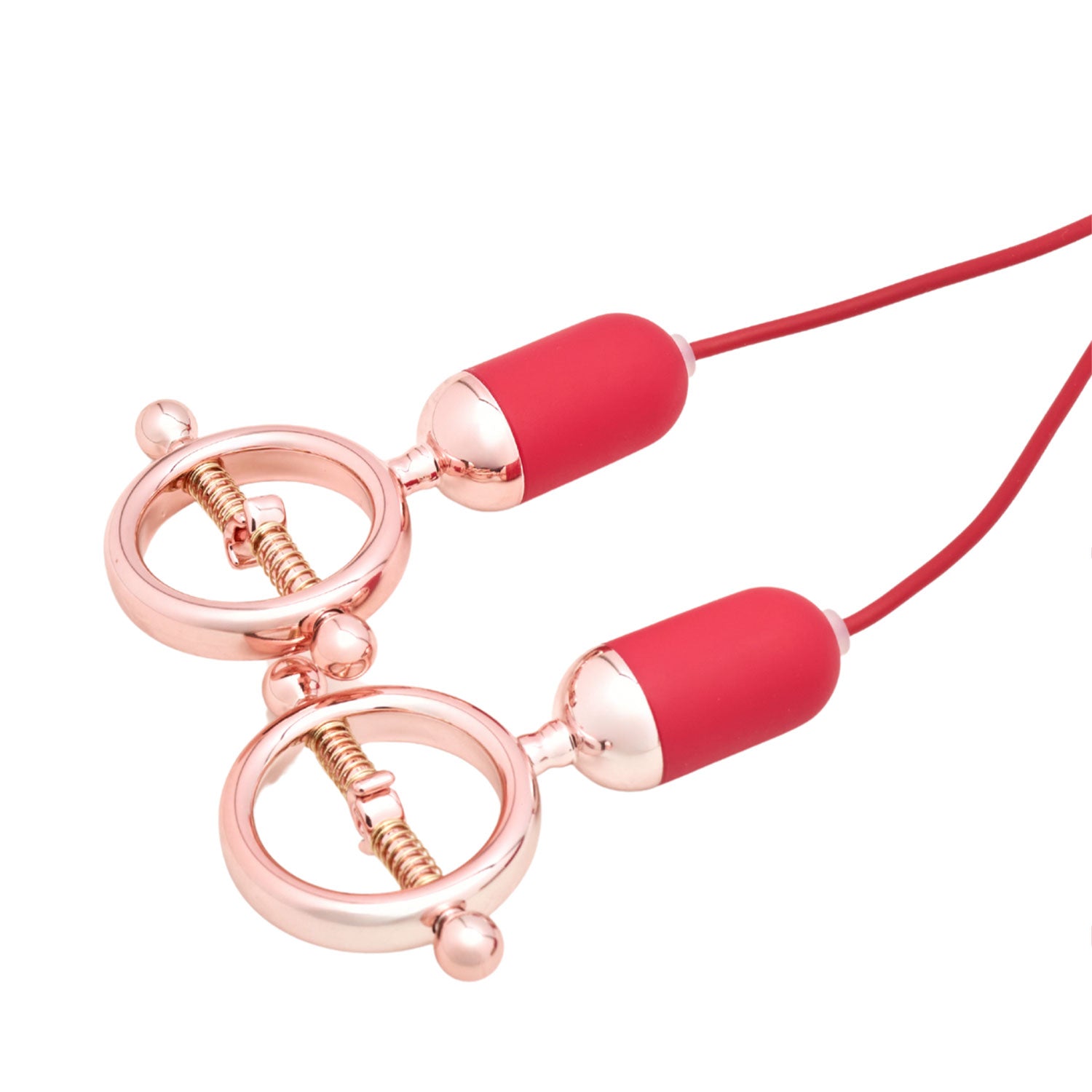 Funky Fantasy - Adjustable Vibrating Nipple Clamp The Horny Company Funky Fantasy - Adjustable Vibrating Nipple Clamp The Horny Company