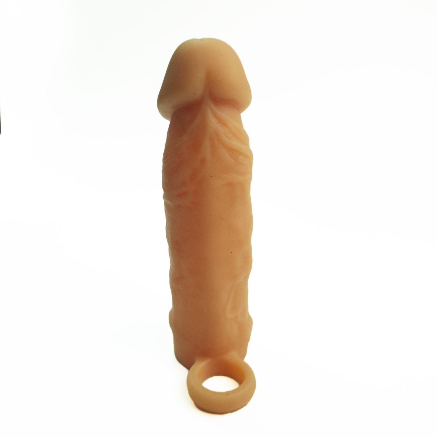 The Horny Company - John O 7" Silicone Penis Sleeve Beige