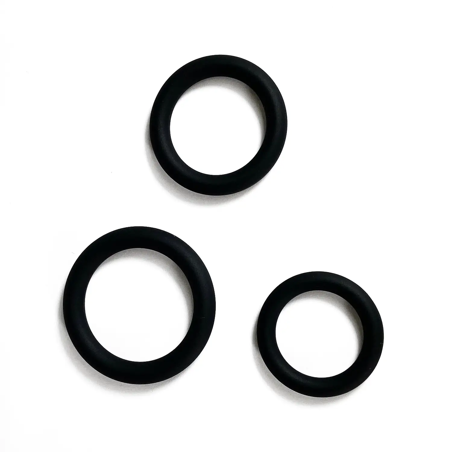 The Horny Company - John O Triple Silicone Cock Ring Set of 3