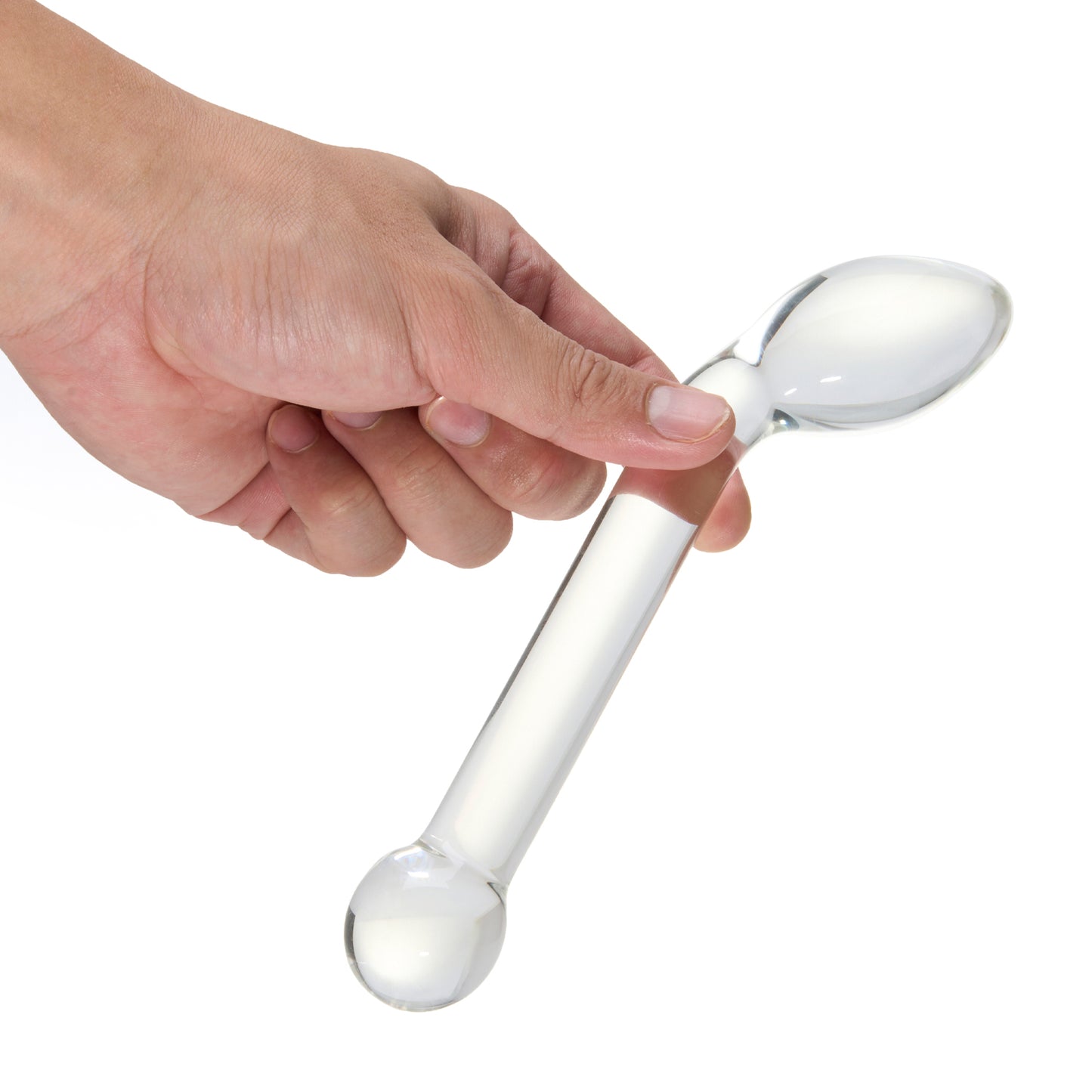 Geisha's Gems - 7.4-inch Double Delight Dual-ended Glass Dildo