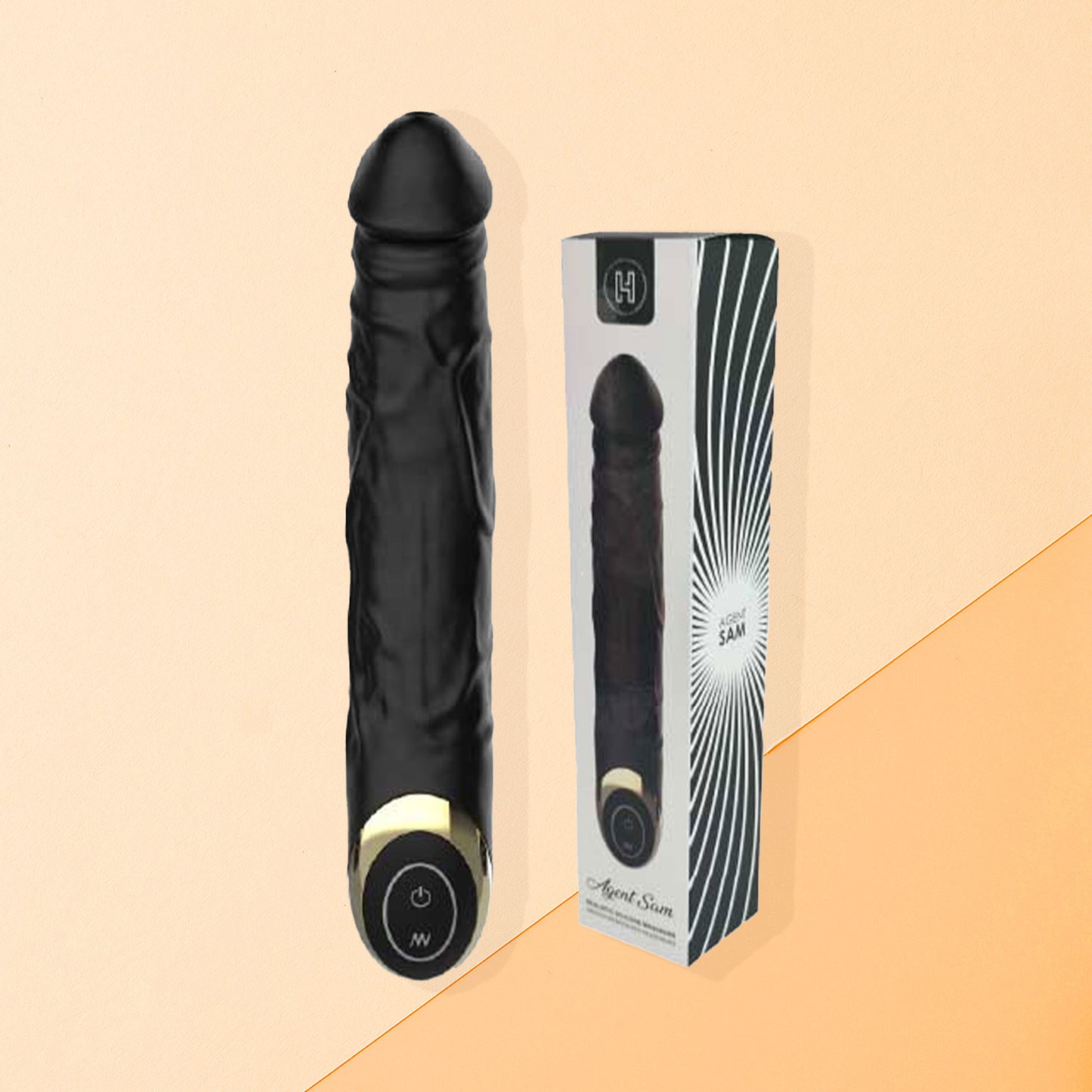 The Horny Company - Agent Sam Rechargeable Realistic Dildo Vibrator