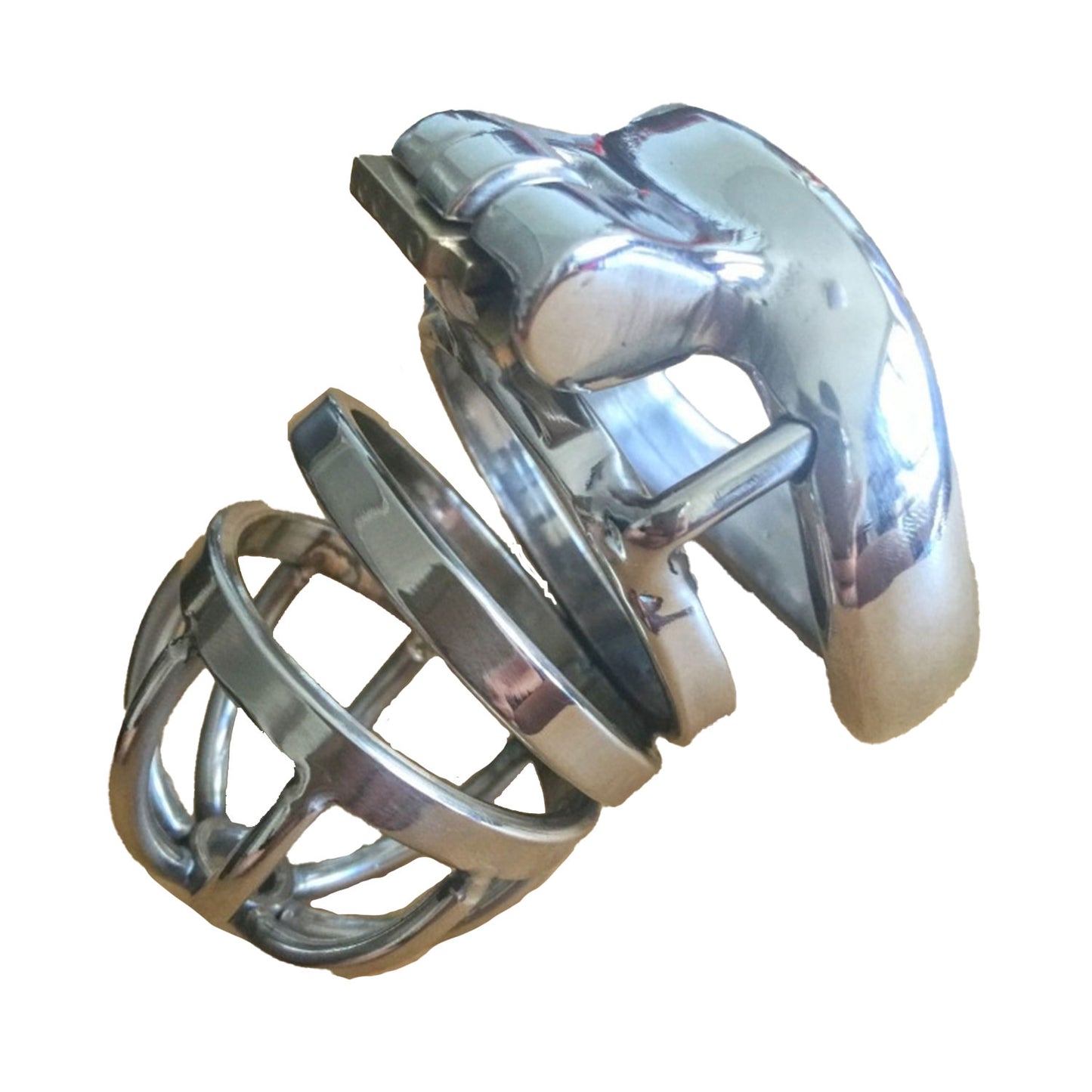 The Horny Company - Black Dragon Metal Chastity Lock Cock Cage 4-5 cm