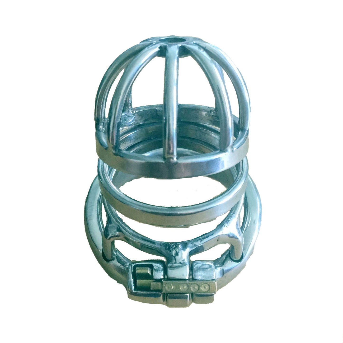 The Horny Company - Black Dragon Metal Chastity Lock Cock Cage 4-5 cm