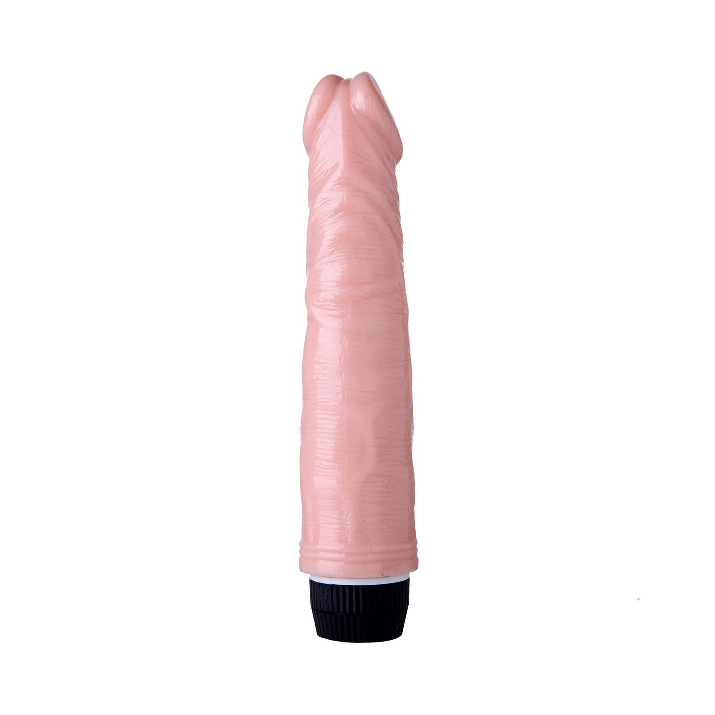 The Horny Company - No Frills Dildo 22.5cm Vibrating Dong Flesh