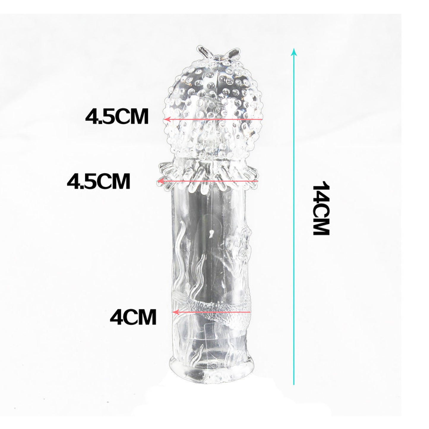 The Horny Company - Mermaid Penis Sleeve Clear