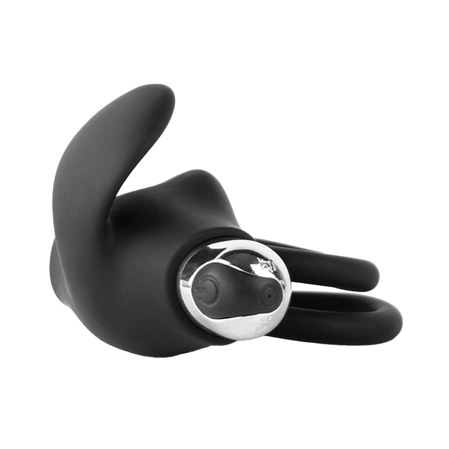 The Horny Company - John O BOOST Rechargeable Vibrating Tongue Dual Cock Ring