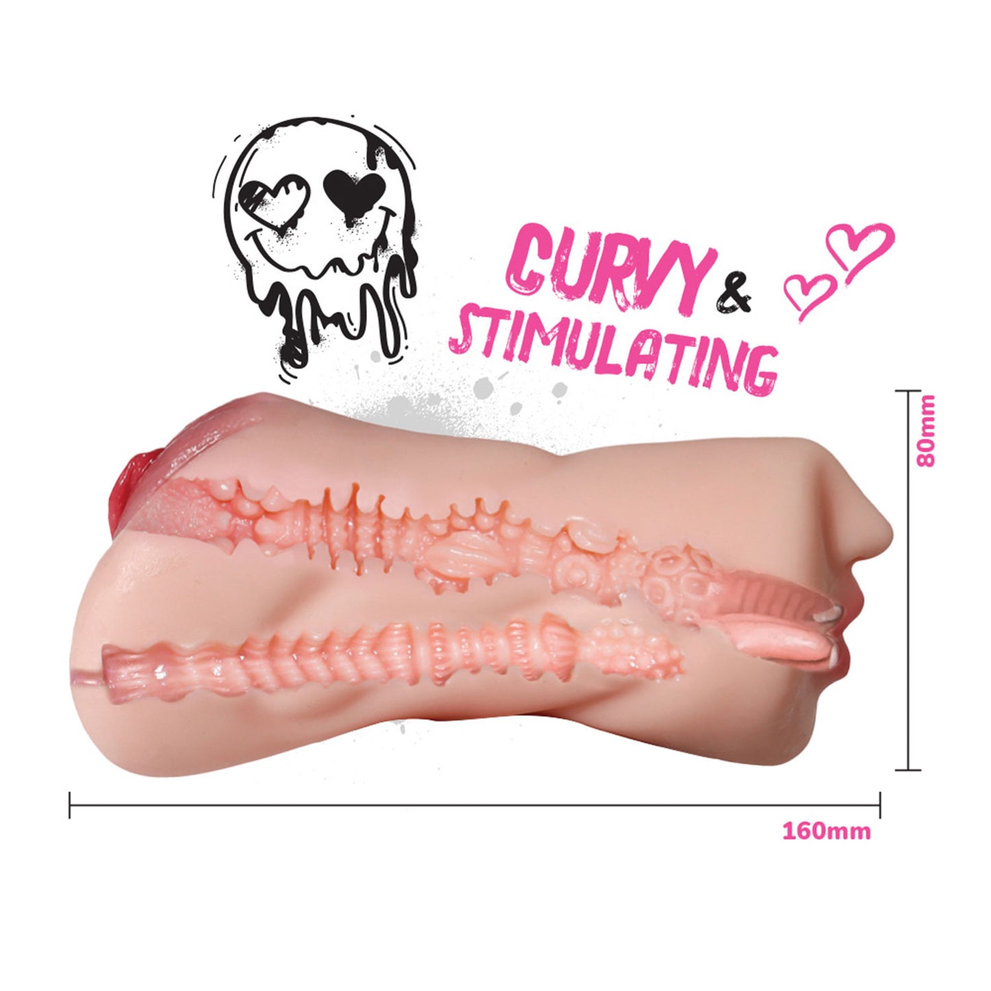 The Horny Company - My Pocket GF Neko Ki Ki Pussy and Mouth Male Masturbator