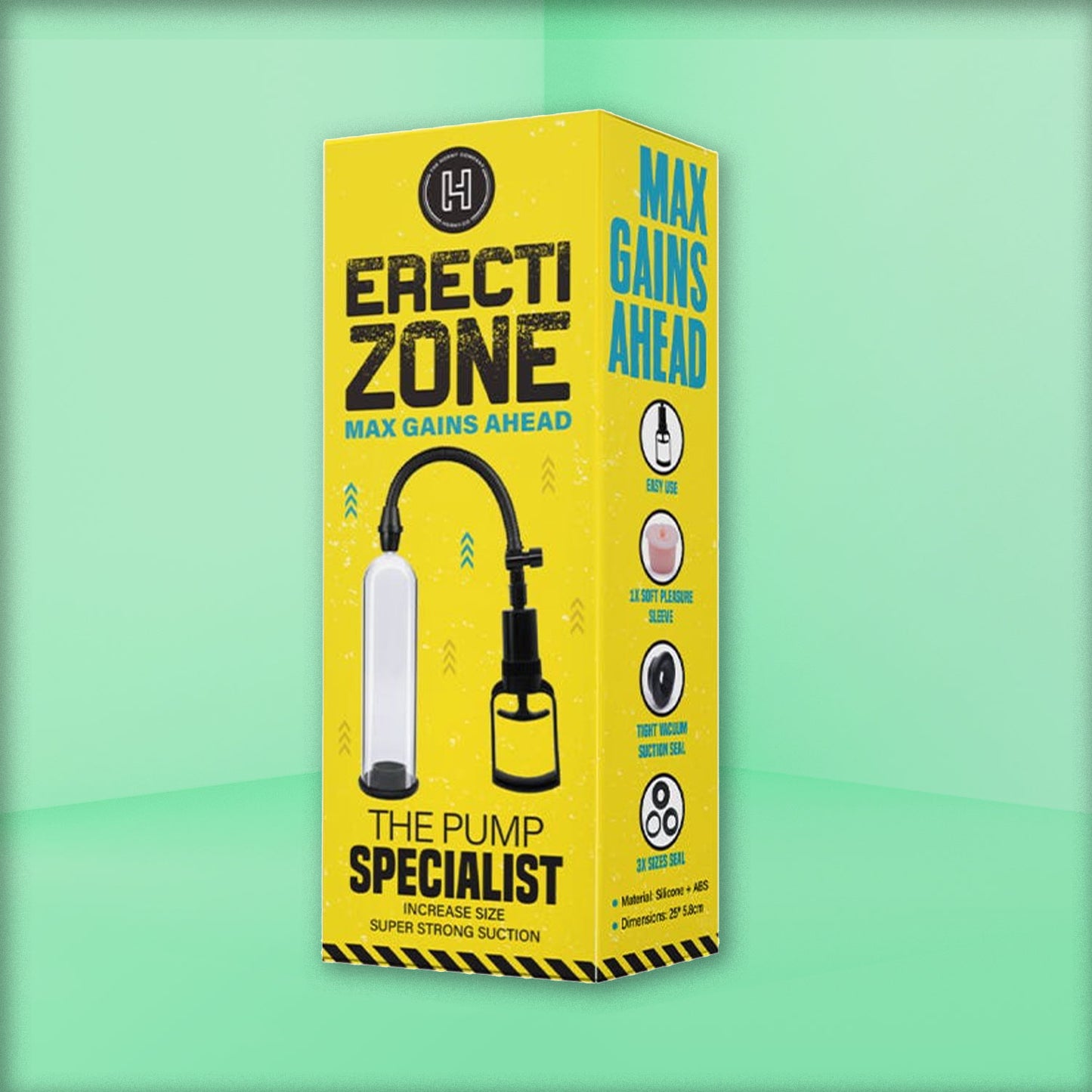 The Horny Company - The Pump Specialist Erectizone Micro Penis Pump with Soft Pleasure Sleeve