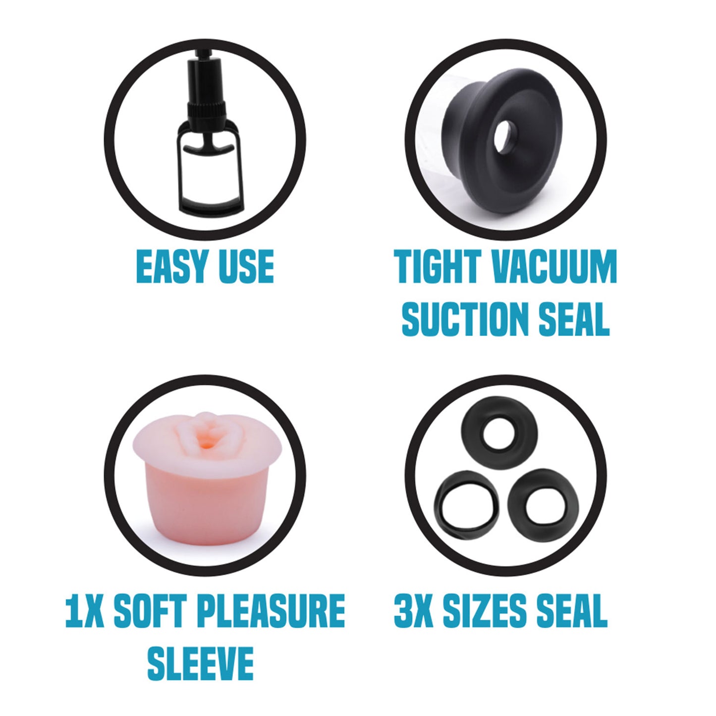 The Horny Company - The Pump Specialist Erectizone Micro Penis Pump with Soft Pleasure Sleeve