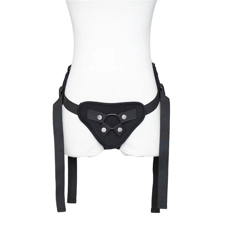 The Horny Company - Black Dragon Strap-on Harness with Lace Details