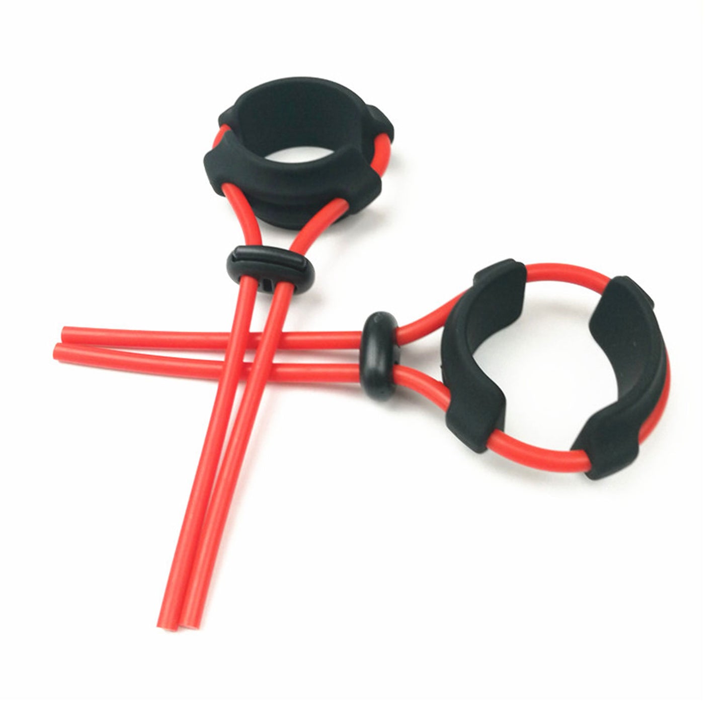 The Horny Company - John O Adjustable Silicone Cock Ring with Attachments