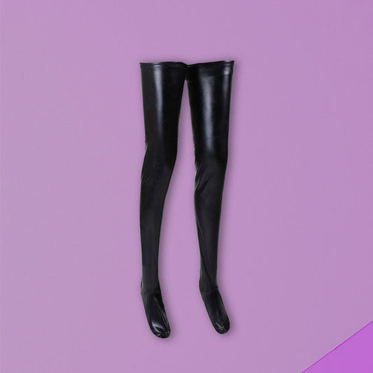 The Horny Company - Black DragonThigh High Stockings With Anti-slip