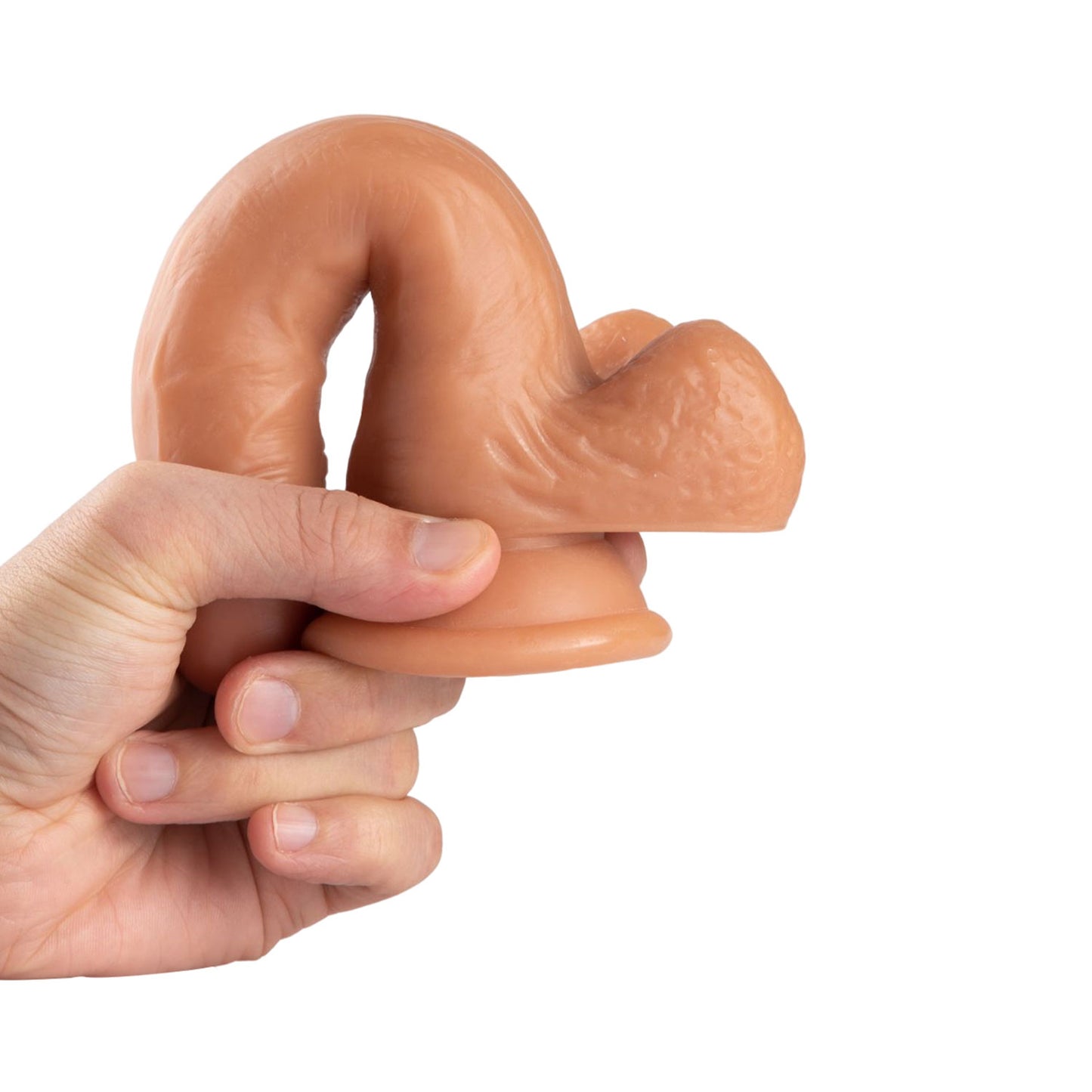 The Horny Company - No Frills Dildo 18cm x 3.5cm Suction Cup Realistic Dong