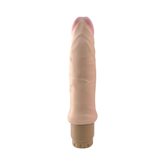 The Horny Company - No Frills Dildo 22.5cm x 4.5cm  Vibrating Dong Flesh