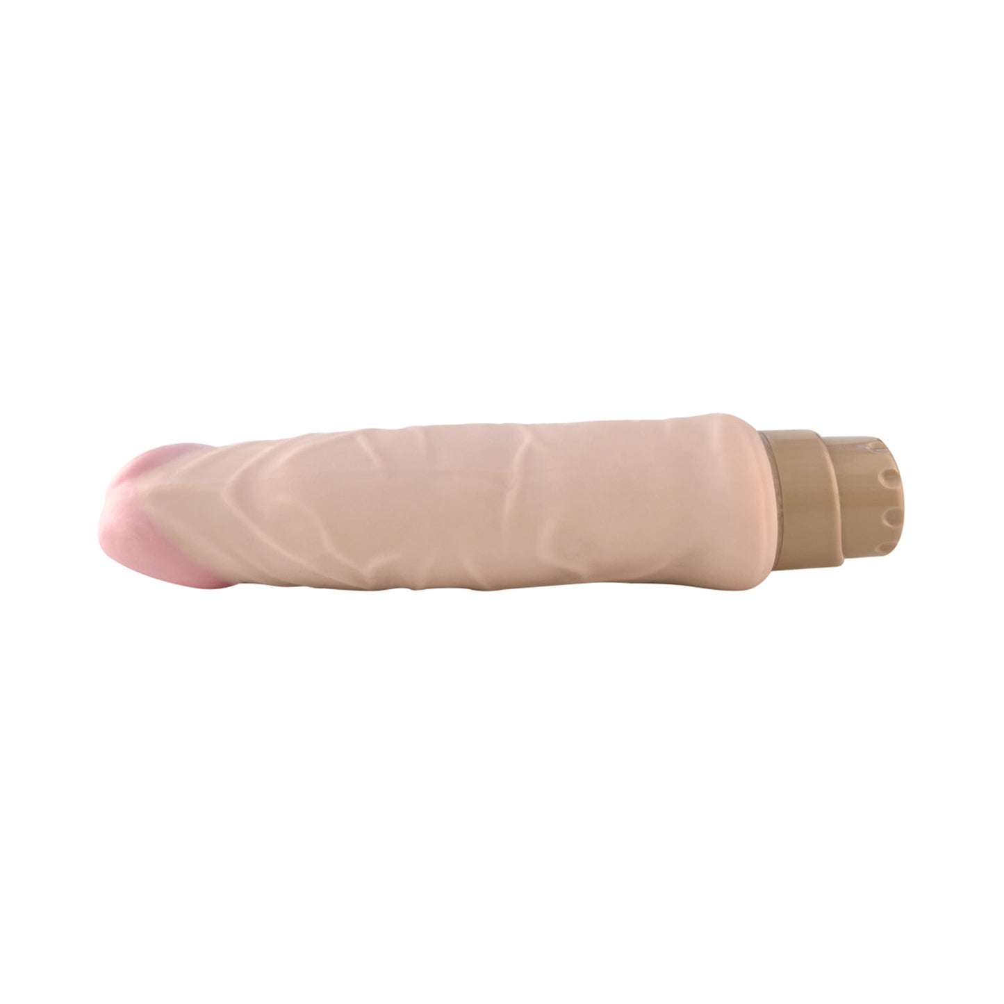 The Horny Company - No Frills Dildo 22.5cm x 4.5cm Vibrating Dong Flesh