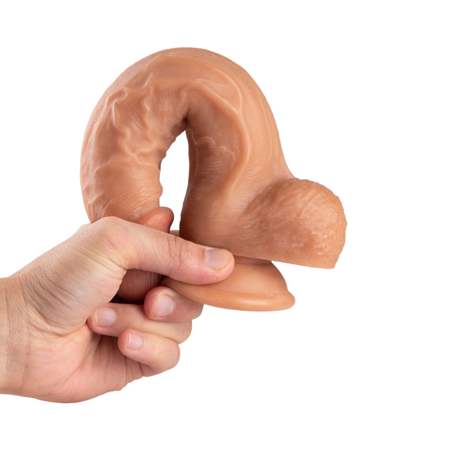 The Horny Company - No Frills Dildo 19.5cm x 4cm Suction Cup Dong Flesh