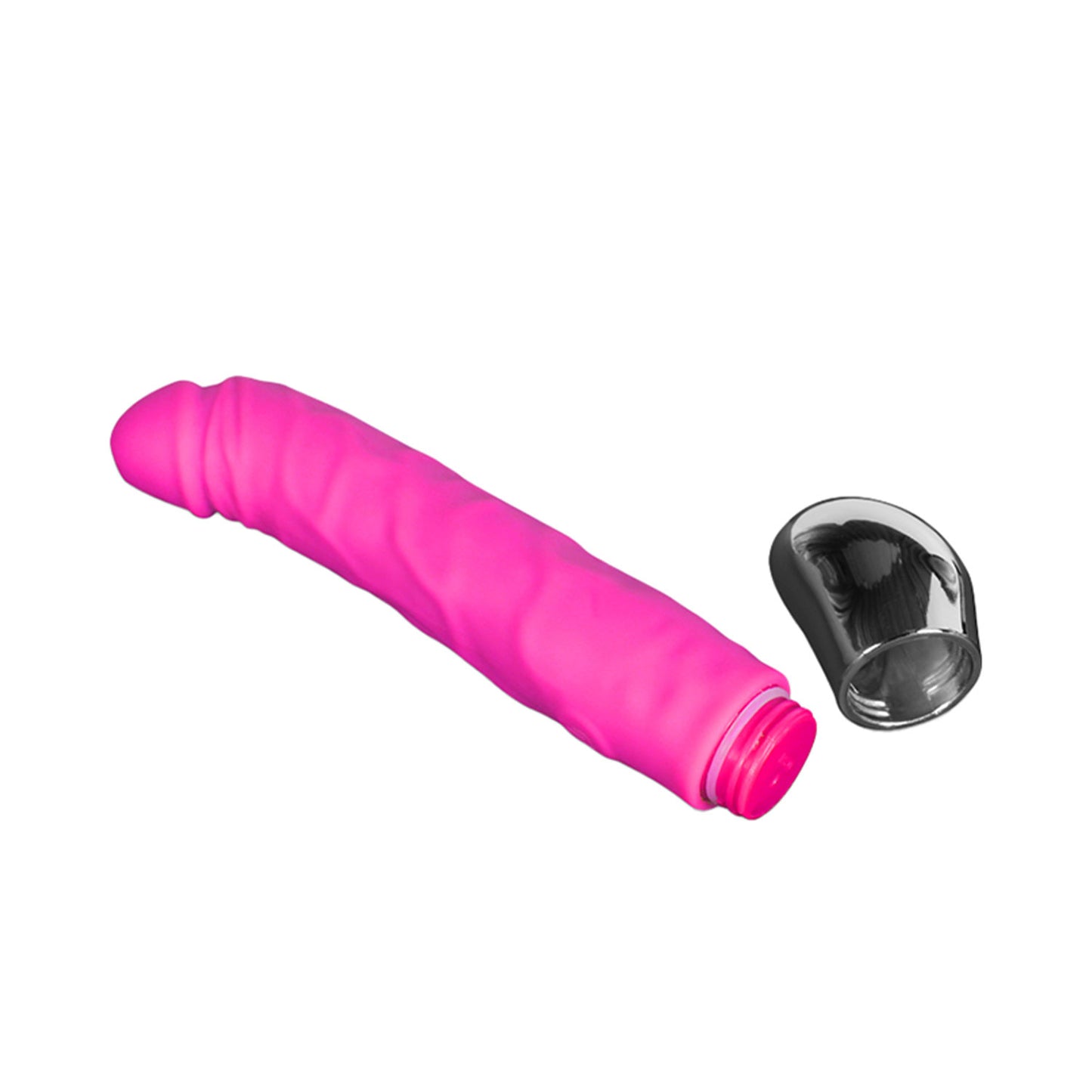 The Horny Company - Funky Fantasy Rechargeable 6.5" Cock Vibrating Strap-On Harness Dildo