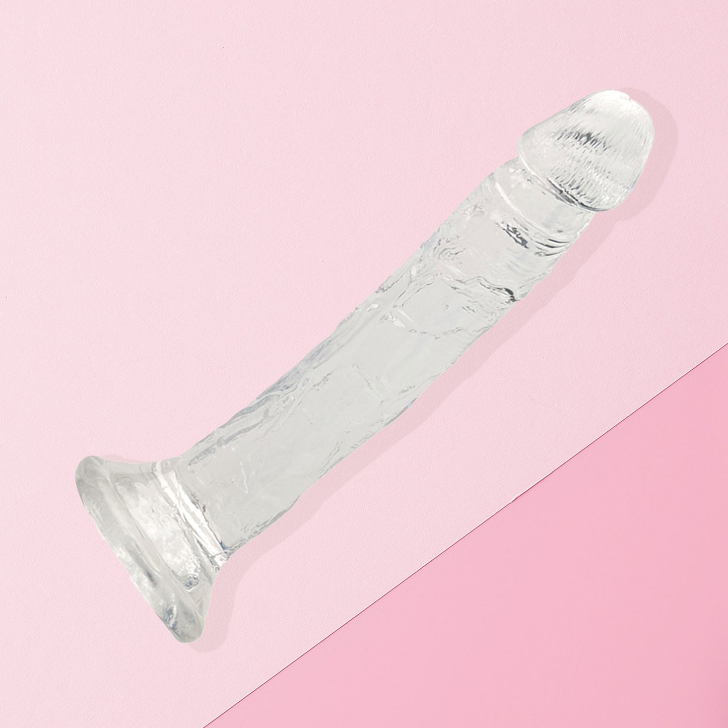 The Horny Company - No Frills Dildo 15cm x 3cm Suction Cup Dong Clear