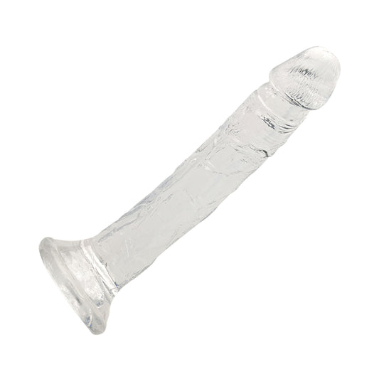 The Horny Company - No Frills Dildo 15cm x 3cm Suction Cup Dong Clear