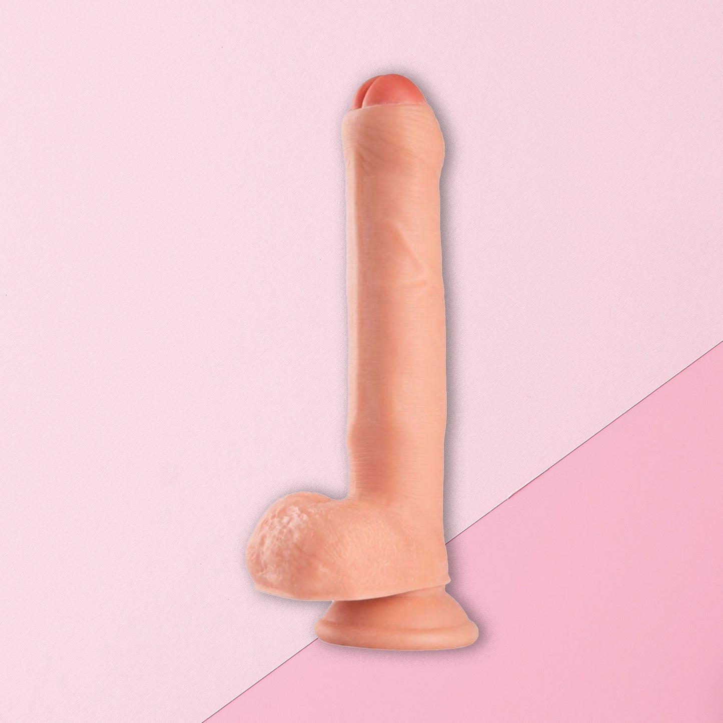 The Horny Company - No Frills Dildo 23cm x 3.6cm Suction Cup Uncut Dong